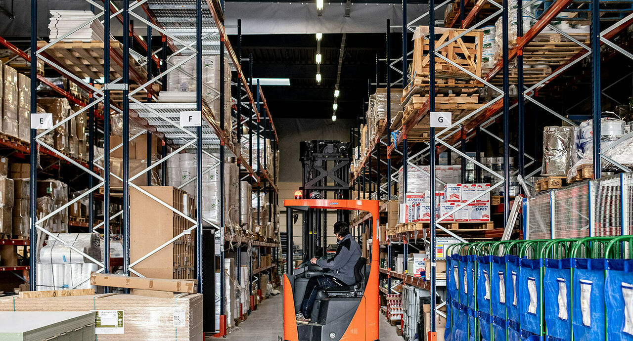 ENTRA Insourcing logistique cariste