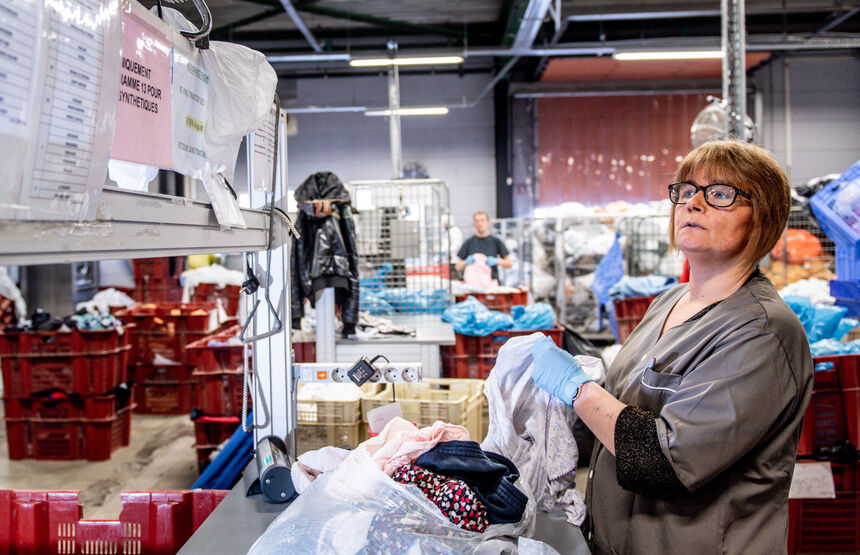 ENTRA blanchisserie industrielle entretien vêtement de travail Heppignies