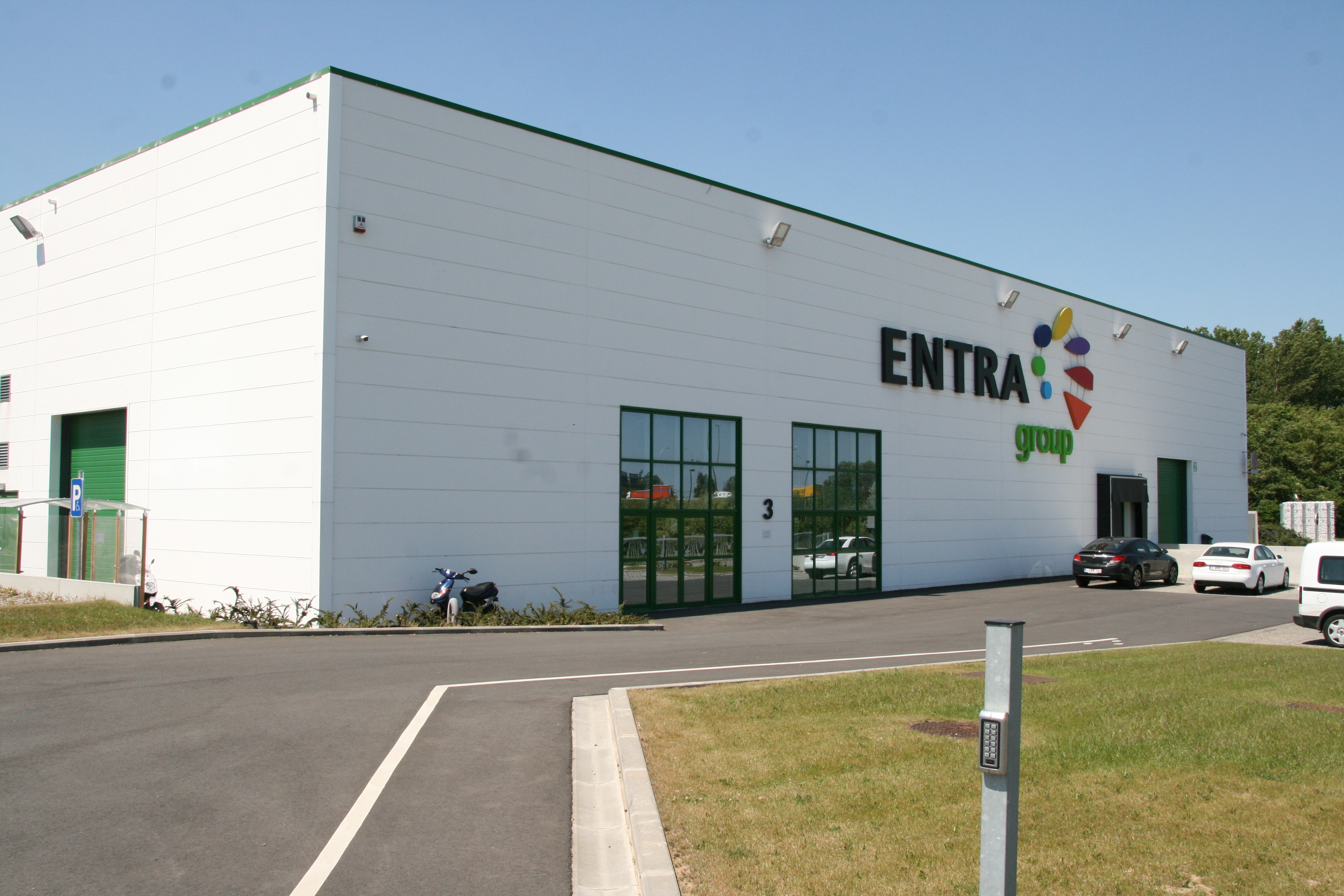 ENTRA Industrie bâtiment industriel