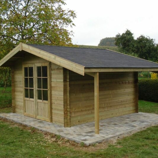 ENTRA aménagement extérieur abri de jardin carport