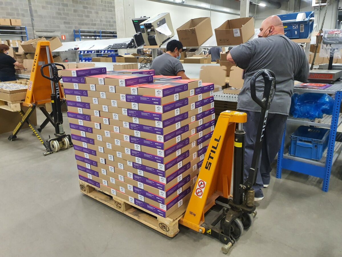 Sous-traitance gestion de colis