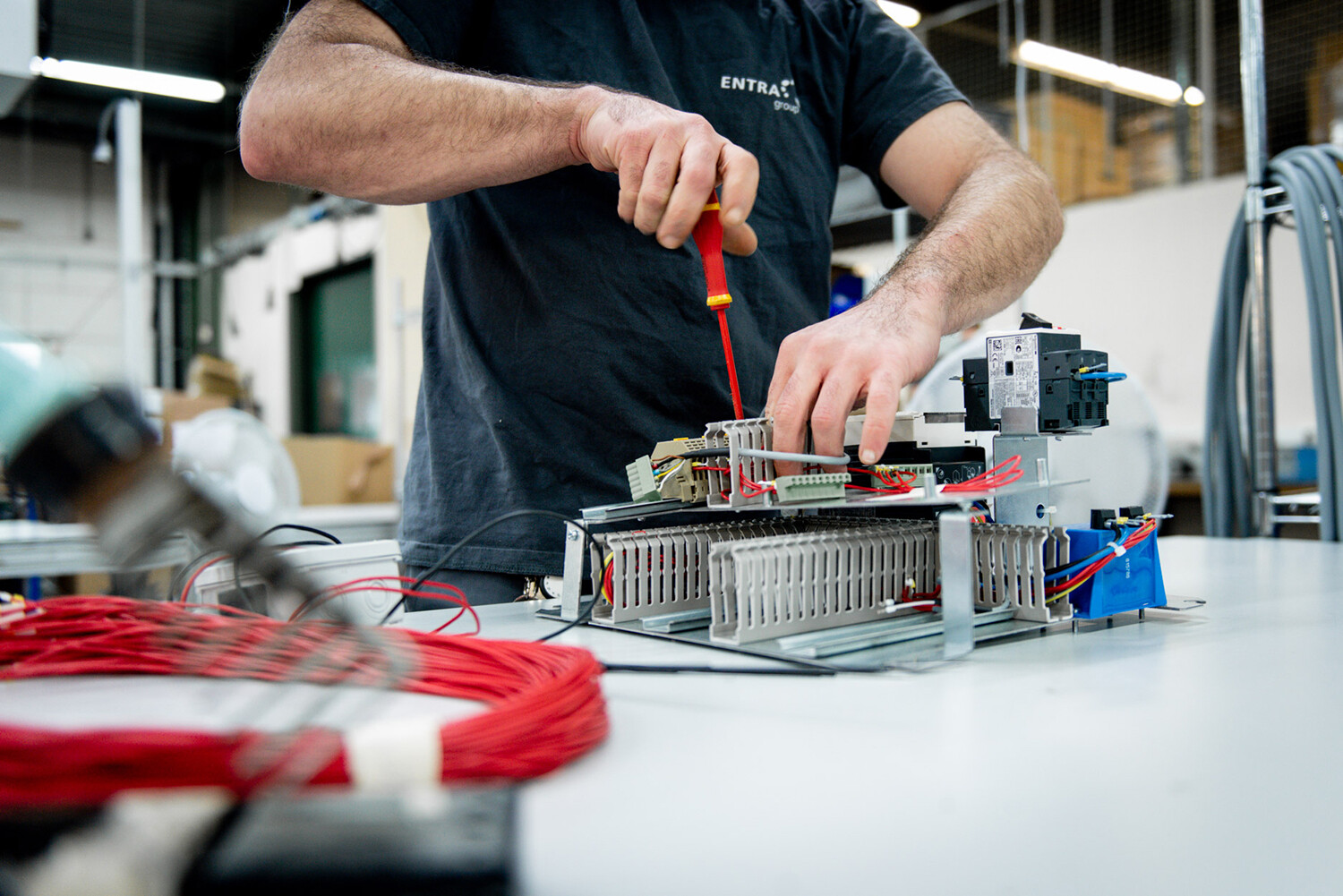 ENTRA Industrie sous-traitance electromécanique