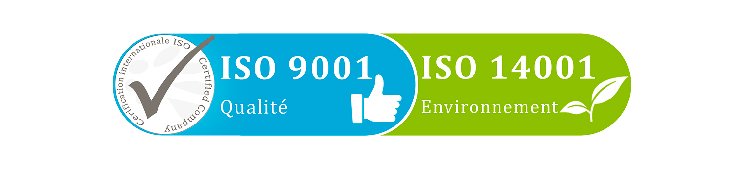 ENTRA certification iso 9001 et iso 14001