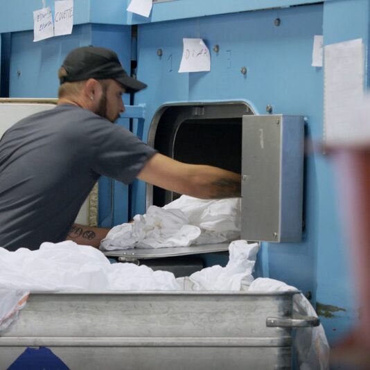 ENTRA Blanchisserie industrielle sèche linge